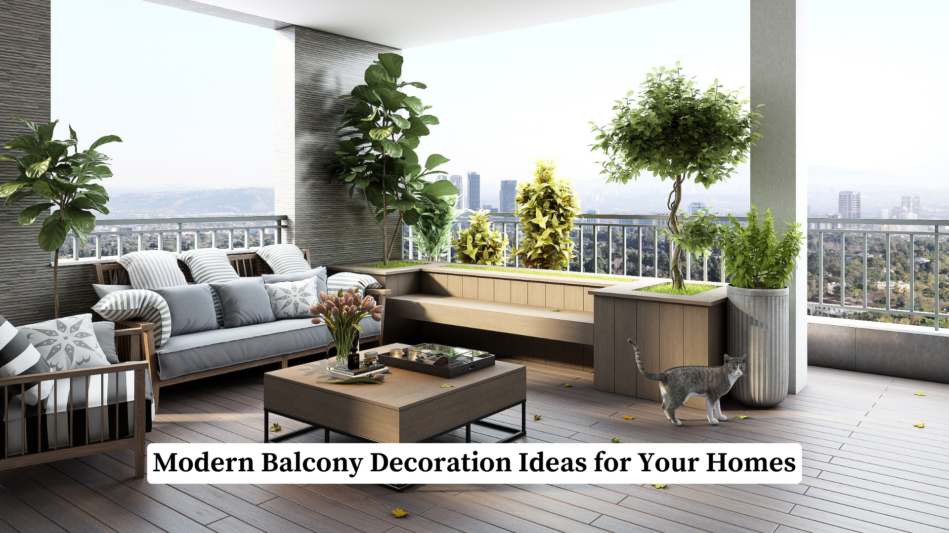 Modern Balcony Decoration Ideas for Your Home